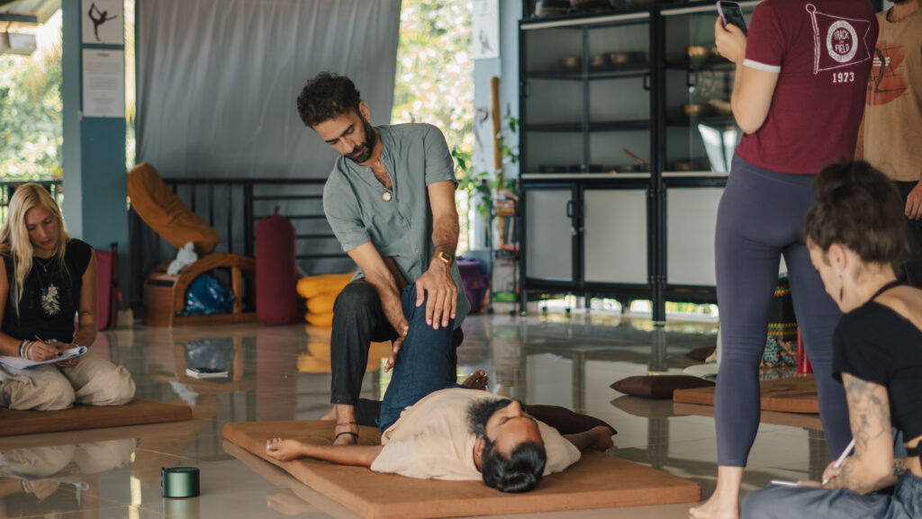 Thai yoga massage training course in Dharamshala India